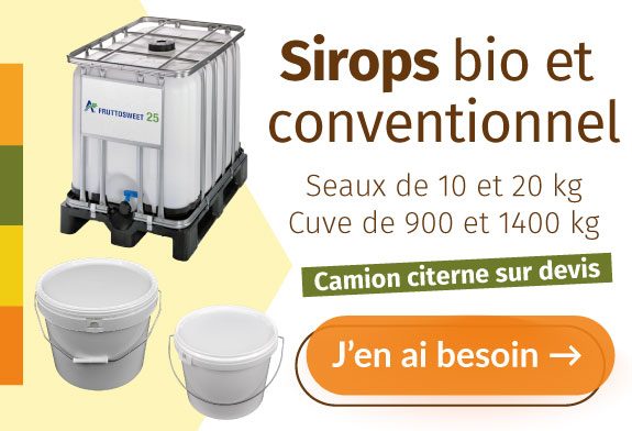 Retrouvez toute notre gamme de sirops bio et conventionnel pour soutenir vos colonies !